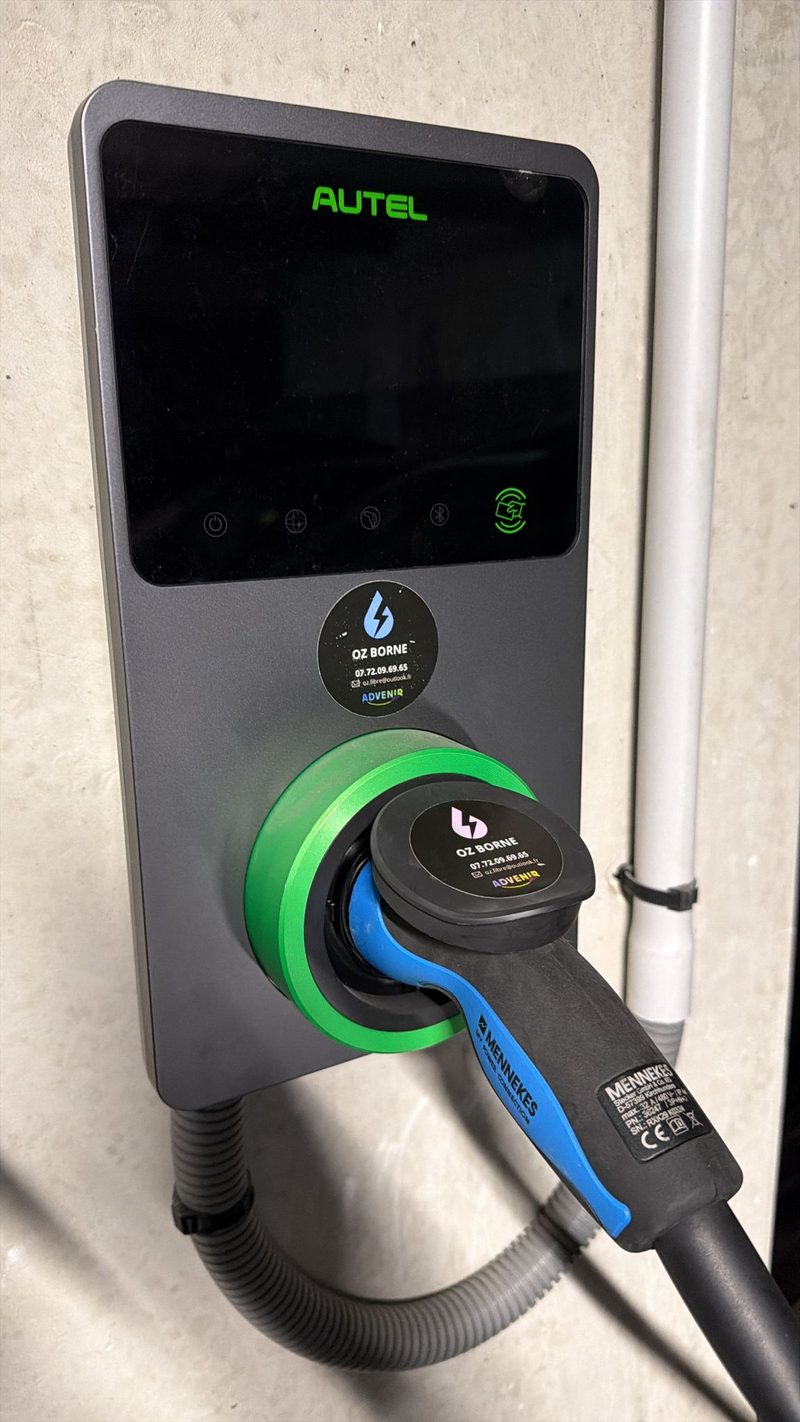 Installation borne AC